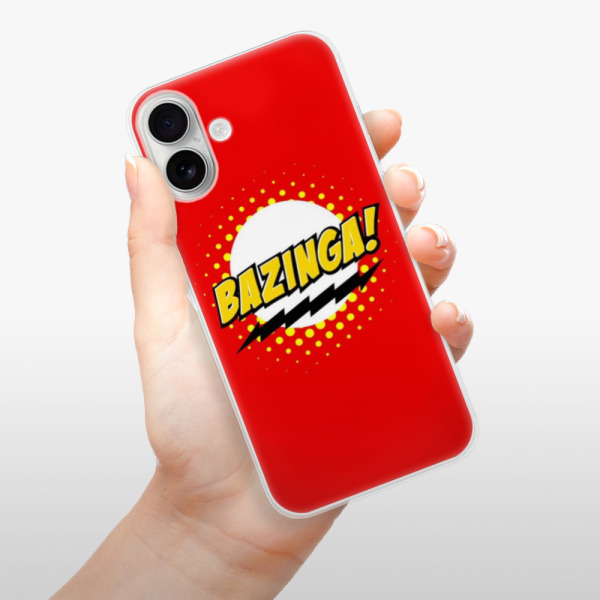 Silikonové pouzdro iSaprio - Apple iPhone 16 Plus - Bazinga 01