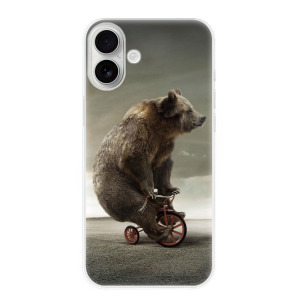Silikonové pouzdro iSaprio - Apple iPhone 16 Plus - Bear 01