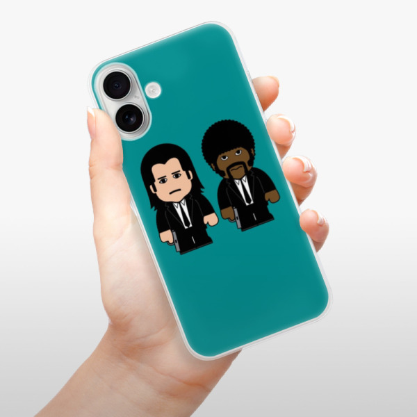 Silikonové pouzdro iSaprio - Apple iPhone 16 Plus - Pulp Fiction