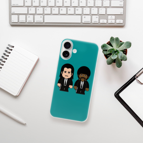 Silikonové pouzdro iSaprio - Apple iPhone 16 Plus - Pulp Fiction