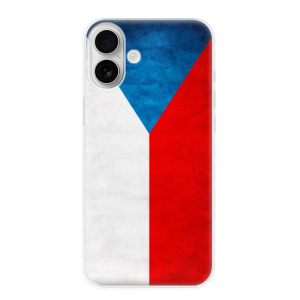 Silikonové pouzdro iSaprio - Apple iPhone 16 Plus - Vlajka Česká republika