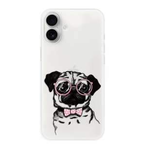 Silikonové pouzdro iSaprio - Apple iPhone 16 Plus - The Pug