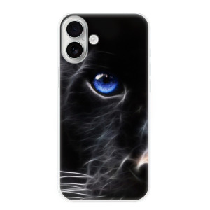 Silikonové pouzdro iSaprio - Apple iPhone 16 Plus - Black Puma