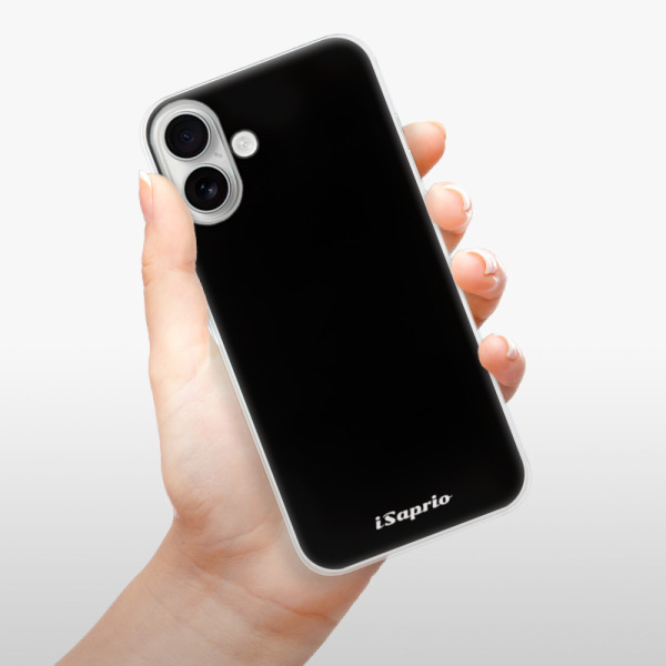 Silikonové pouzdro iSaprio - Apple iPhone 16 Plus - 4Pure - černé