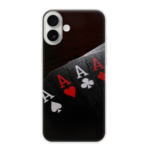 Silikonové pouzdro iSaprio - Apple iPhone 16 Plus - Poker