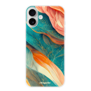 Silikonové pouzdro iSaprio - Apple iPhone 16 Plus - Abstract Marble