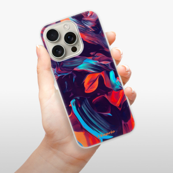 Silikonové pouzdro iSaprio - Apple iPhone 16 Pro - Color Marble 19