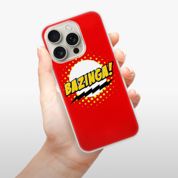 Silikonové pouzdro iSaprio - Apple iPhone 16 Pro - Bazinga 01