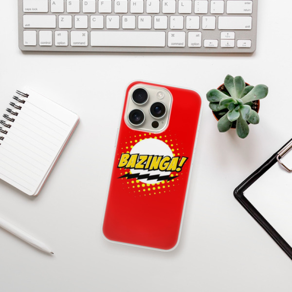 Silikonové pouzdro iSaprio - Apple iPhone 16 Pro - Bazinga 01