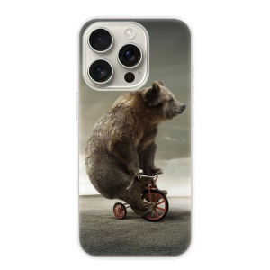 Silikonové pouzdro iSaprio - Apple iPhone 16 Pro - Bear 01