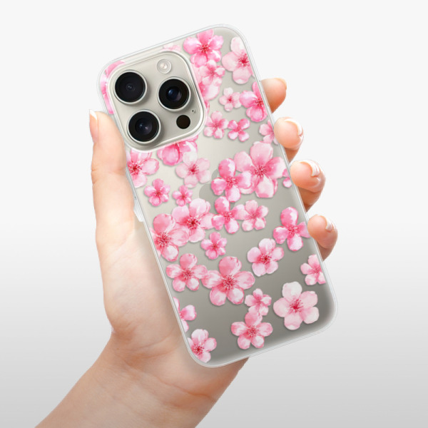 Silikonové pouzdro iSaprio - Apple iPhone 16 Pro - Flower Pattern 05