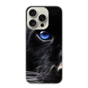 Silikonové pouzdro iSaprio - Apple iPhone 16 Pro - Black Puma