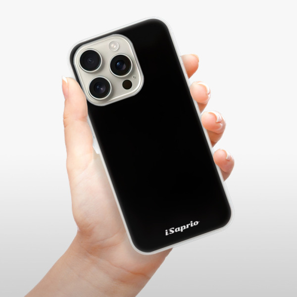 Silikonové pouzdro iSaprio - Apple iPhone 16 Pro - 4Pure - černé