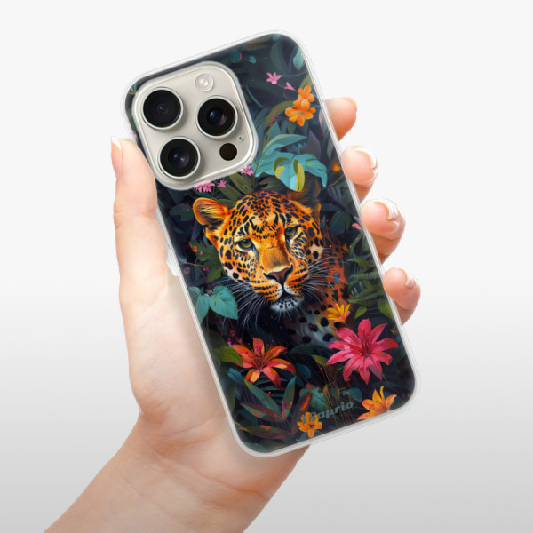 Silikonové pouzdro iSaprio - Apple iPhone 16 Pro - Flower Jaguar