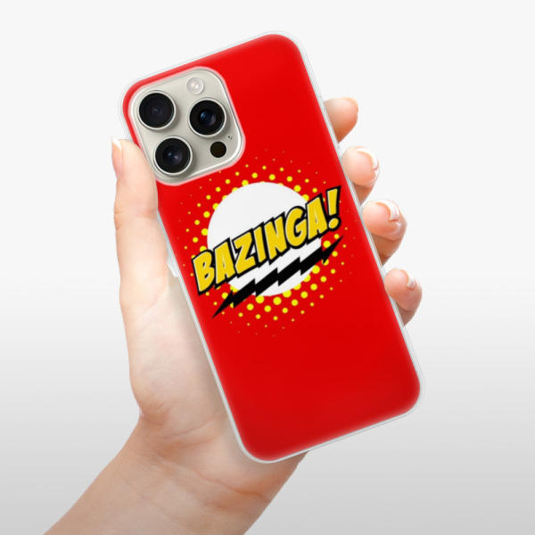 Silikonové pouzdro iSaprio - Apple iPhone 16 Pro Max - Bazinga 01