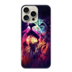 Silikonové pouzdro iSaprio - Apple iPhone 16 Pro Max - Lion in Colors