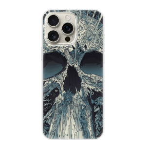 Silikonové pouzdro iSaprio - Apple iPhone 16 Pro Max - Abstract Skull