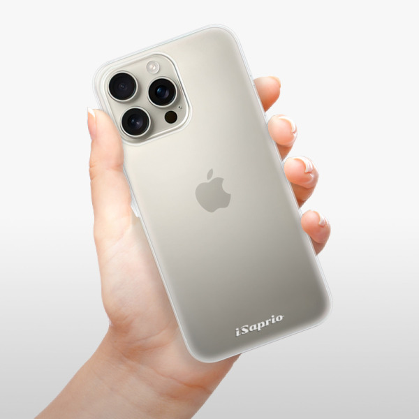Silikonové pouzdro iSaprio - Apple iPhone 16 Pro Max - 4Pure - čiré