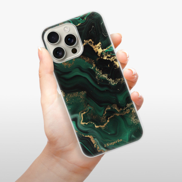 Silikonové pouzdro iSaprio - Apple iPhone 16 Pro Max - Emerald