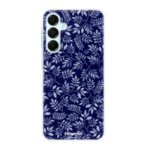 Silikonové pouzdro iSaprio - Samsung Galaxy A16 / A16 5G - Blue Leaves 05