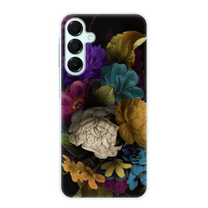 Silikonové pouzdro iSaprio - Samsung Galaxy A16 / A16 5G - Dark Flowers