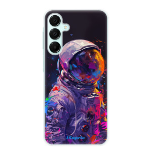 Silikonové pouzdro iSaprio - Samsung Galaxy A16 / A16 5G - Neon Astronaut