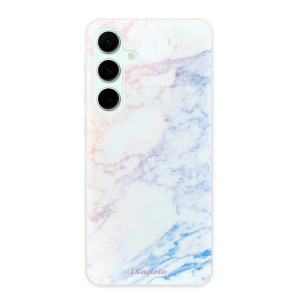 Silikonové pouzdro iSaprio - Samsung Galaxy S24 FE - Raibow Marble 10