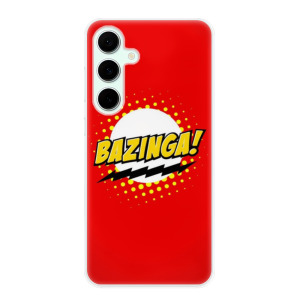 Silikonové pouzdro iSaprio - Samsung Galaxy S24 FE - Bazinga 01