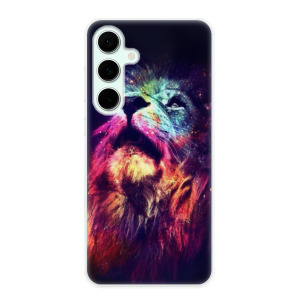 Silikonové pouzdro iSaprio - Samsung Galaxy S24 FE - Lion in Colors