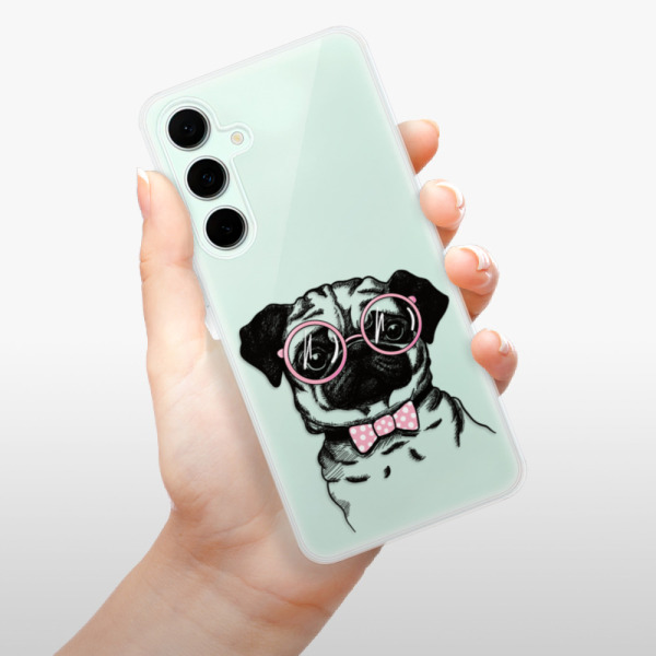 Silikonové pouzdro iSaprio - Samsung Galaxy S24 FE - The Pug