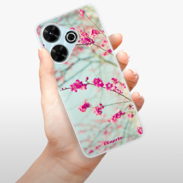 Silikonové pouzdro iSaprio - Xiaomi Redmi 13 - Blossom 01