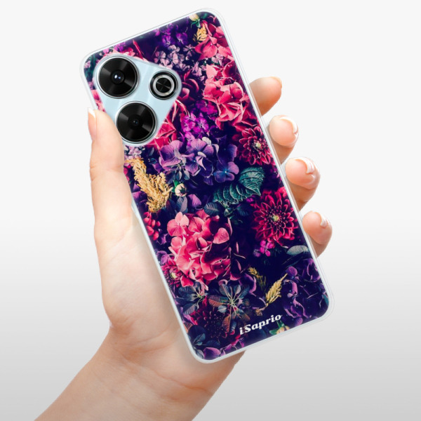 Silikonové pouzdro iSaprio - Xiaomi Redmi 13 - Flowers 10