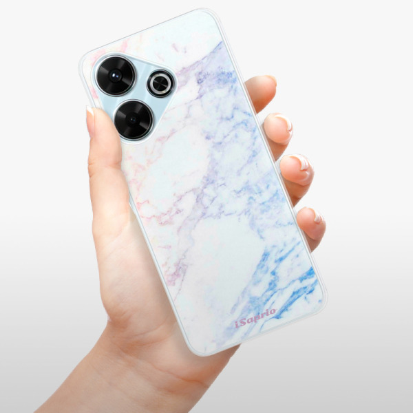 Silikonové pouzdro iSaprio - Xiaomi Redmi 13 - Raibow Marble 10