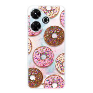Silikonové pouzdro iSaprio - Xiaomi Redmi 13 - Donuts 11