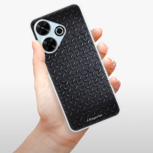 Silikonové pouzdro iSaprio - Xiaomi Redmi 13 - Metal 01
