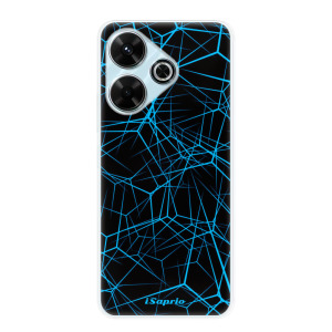Silikonové pouzdro iSaprio - Xiaomi Redmi 13 - Abstract Outlines 12