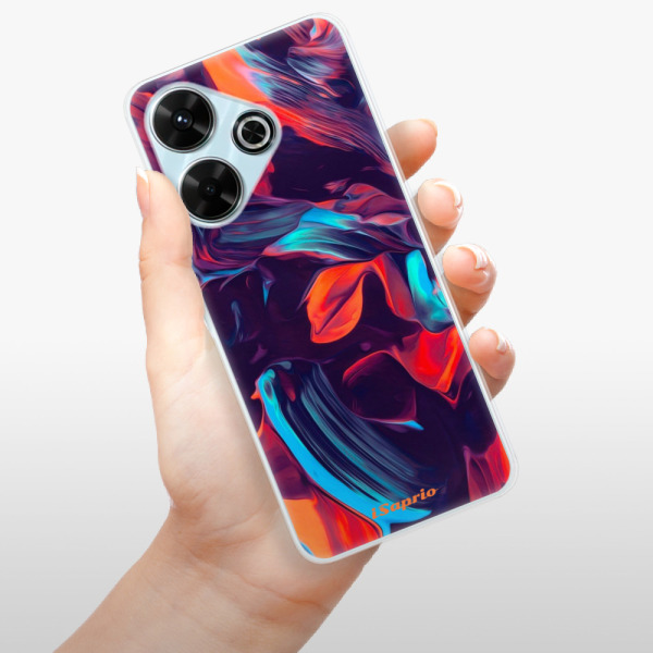 Silikonové pouzdro iSaprio - Xiaomi Redmi 13 - Color Marble 19