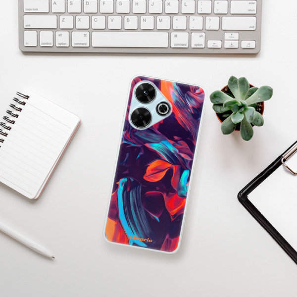 Silikonové pouzdro iSaprio - Xiaomi Redmi 13 - Color Marble 19