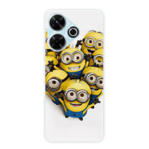 Silikonové pouzdro iSaprio - Xiaomi Redmi 13 - Mimons 01