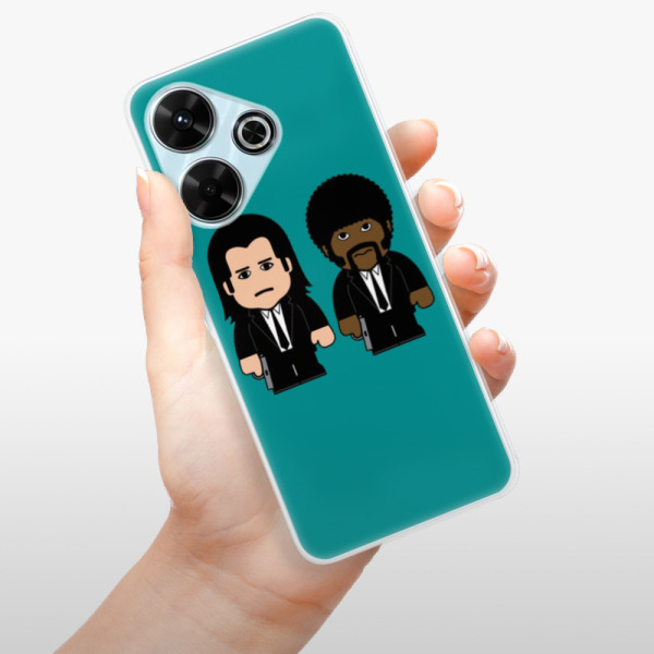 Silikonové pouzdro iSaprio - Xiaomi Redmi 13 - Pulp Fiction