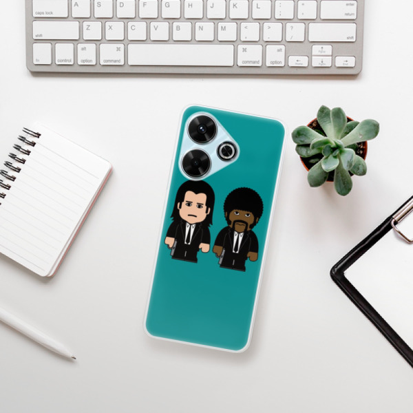 Silikonové pouzdro iSaprio - Xiaomi Redmi 13 - Pulp Fiction