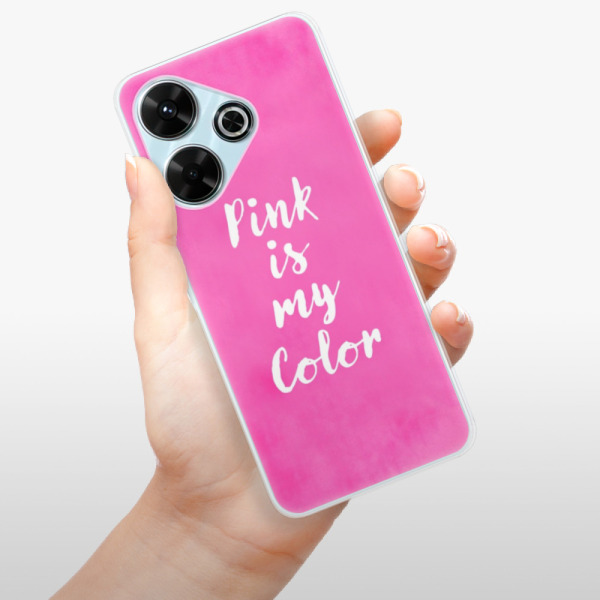 Silikonové pouzdro iSaprio - Xiaomi Redmi 13 - Pink is my color