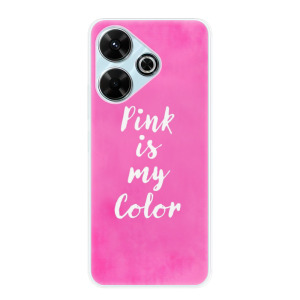 Silikonové pouzdro iSaprio - Xiaomi Redmi 13 - Pink is my color