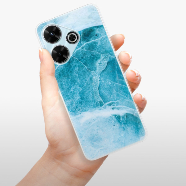 Silikonové pouzdro iSaprio - Xiaomi Redmi 13 - Blue Marble