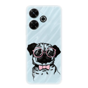 Silikonové pouzdro iSaprio - Xiaomi Redmi 13 - The Pug
