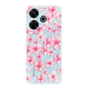 Silikonové pouzdro iSaprio - Xiaomi Redmi 13 - Flower Pattern 05