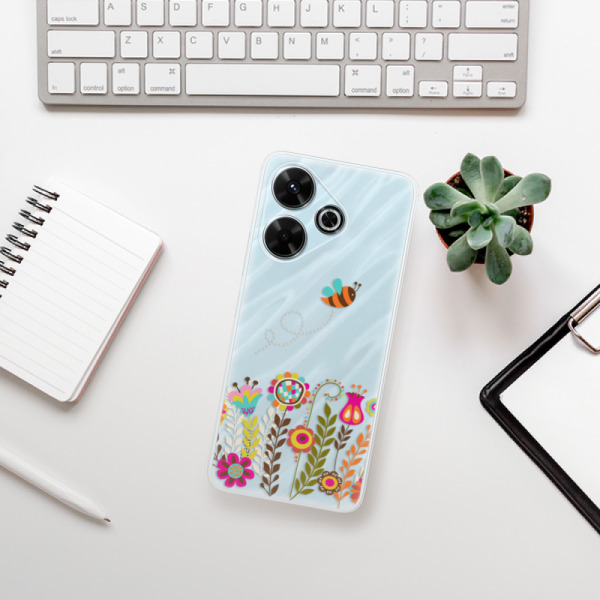 Silikonové pouzdro iSaprio - Xiaomi Redmi 13 - Bee 01