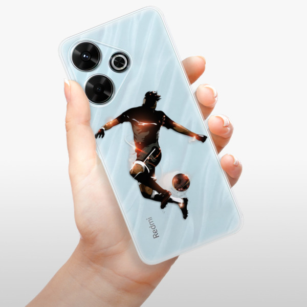 Silikonové pouzdro iSaprio - Xiaomi Redmi 13 - Fotball 01