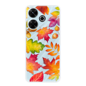 Silikonové pouzdro iSaprio - Xiaomi Redmi 13 - Autumn Leaves 01