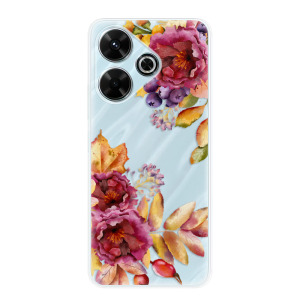 Silikonové pouzdro iSaprio - Xiaomi Redmi 13 - Fall Flowers